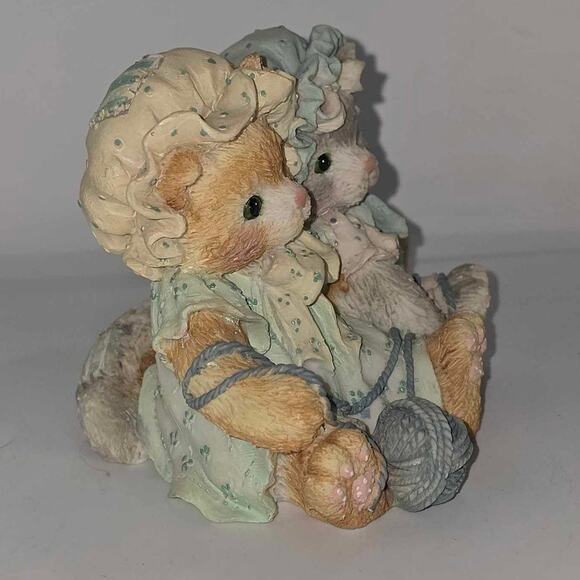 Enesco Calico Cats "You're always there when I Need‎ You" 627992 - Picture 4 of 5